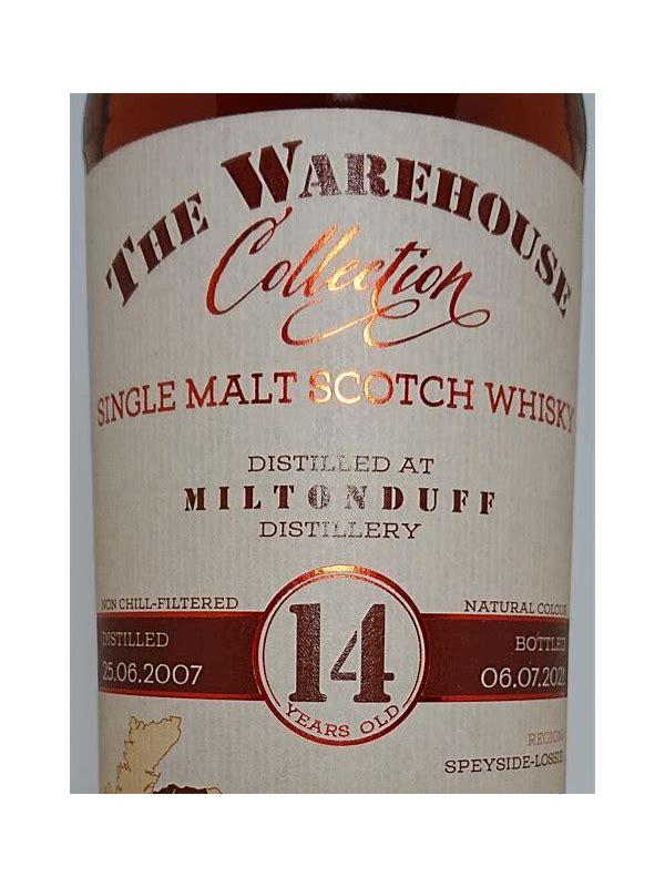 Miltonduff 2007 WW8 The Warehouse Collection