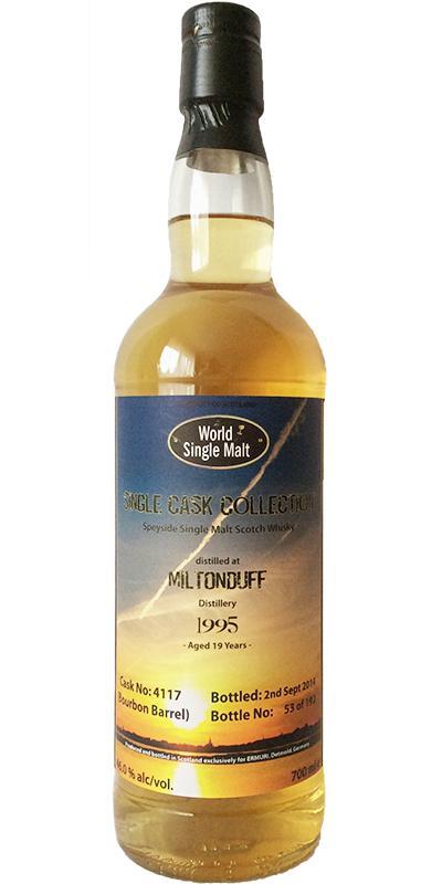 Miltonduff 1995 WSM Single Cask Collection