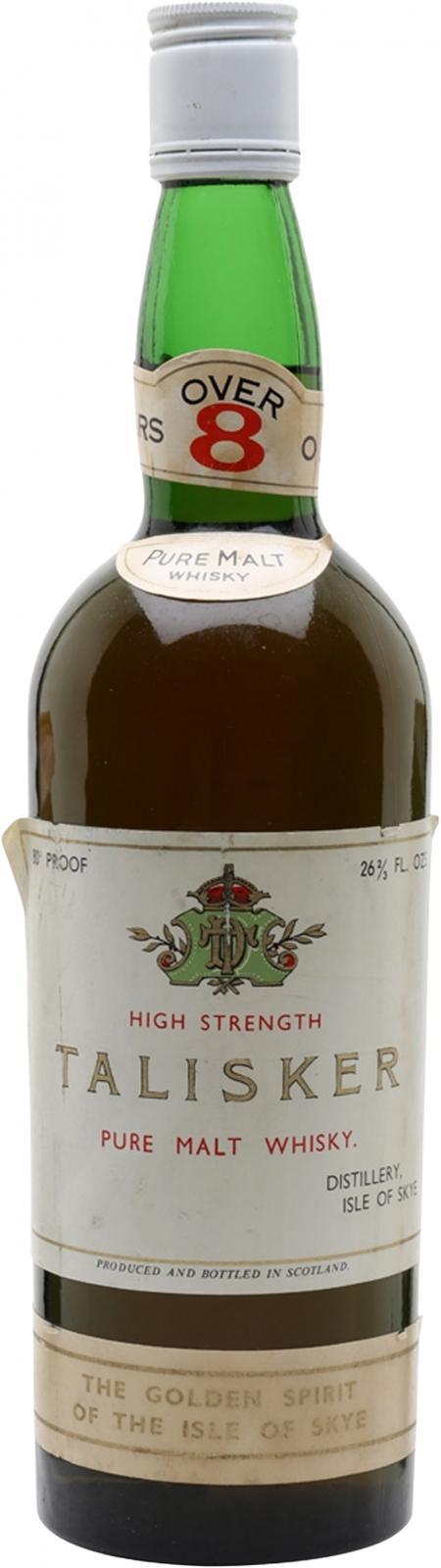 Talisker 08-year-old  The Golden Spirit - High Strength Pure Malt Whisky