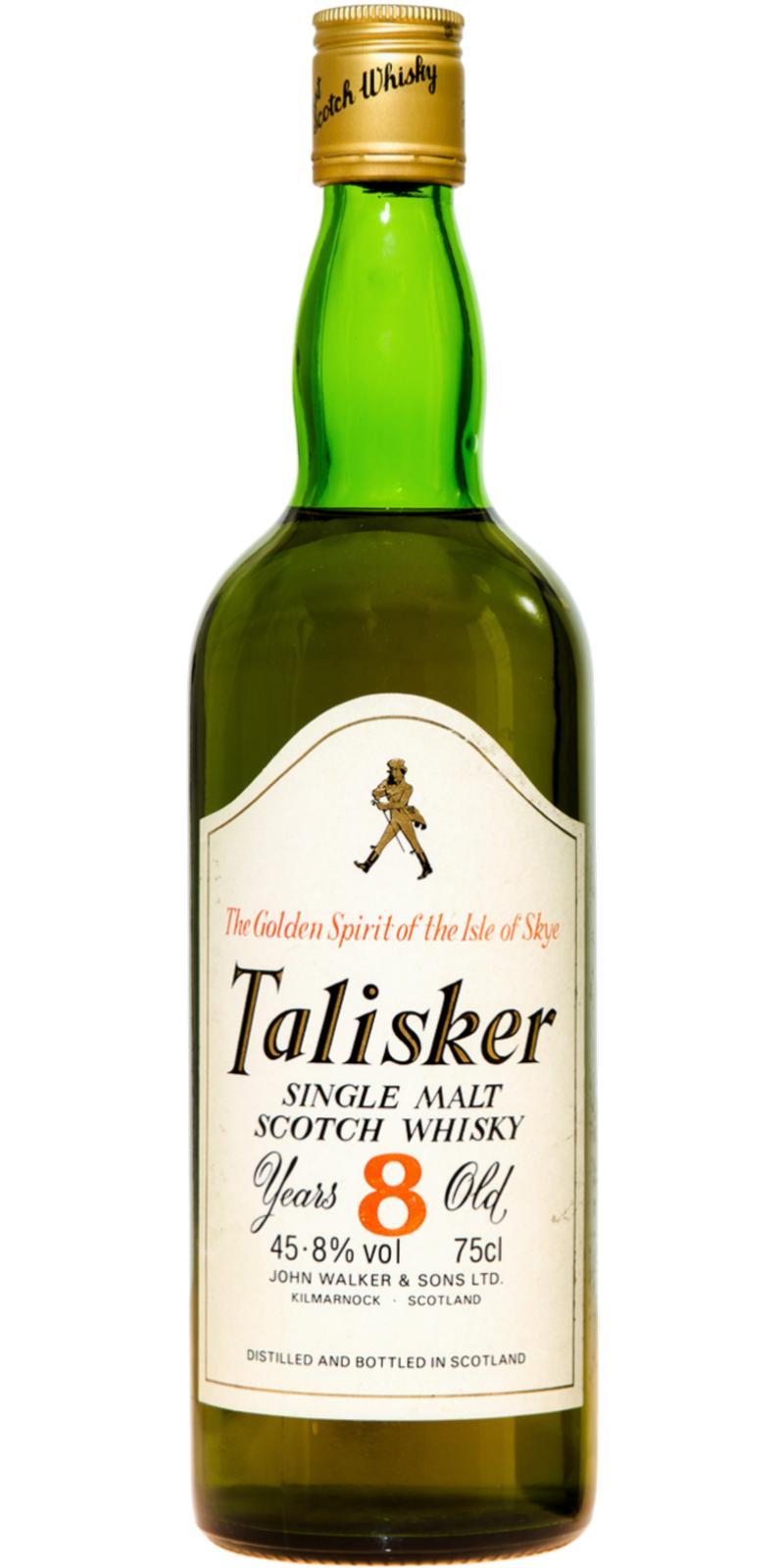 Talisker 08-year-old  The Golden Spirit - John Walker & Sons Ltd.