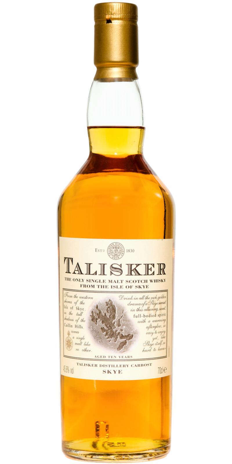 Talisker 10-year-old  Stone Label