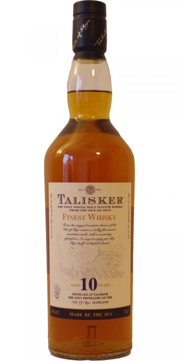 Talisker 10-year-old  Finest Whisky