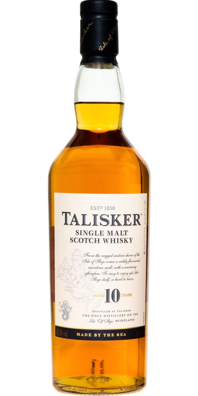 Talisker 10-year-old  Made by the Sea