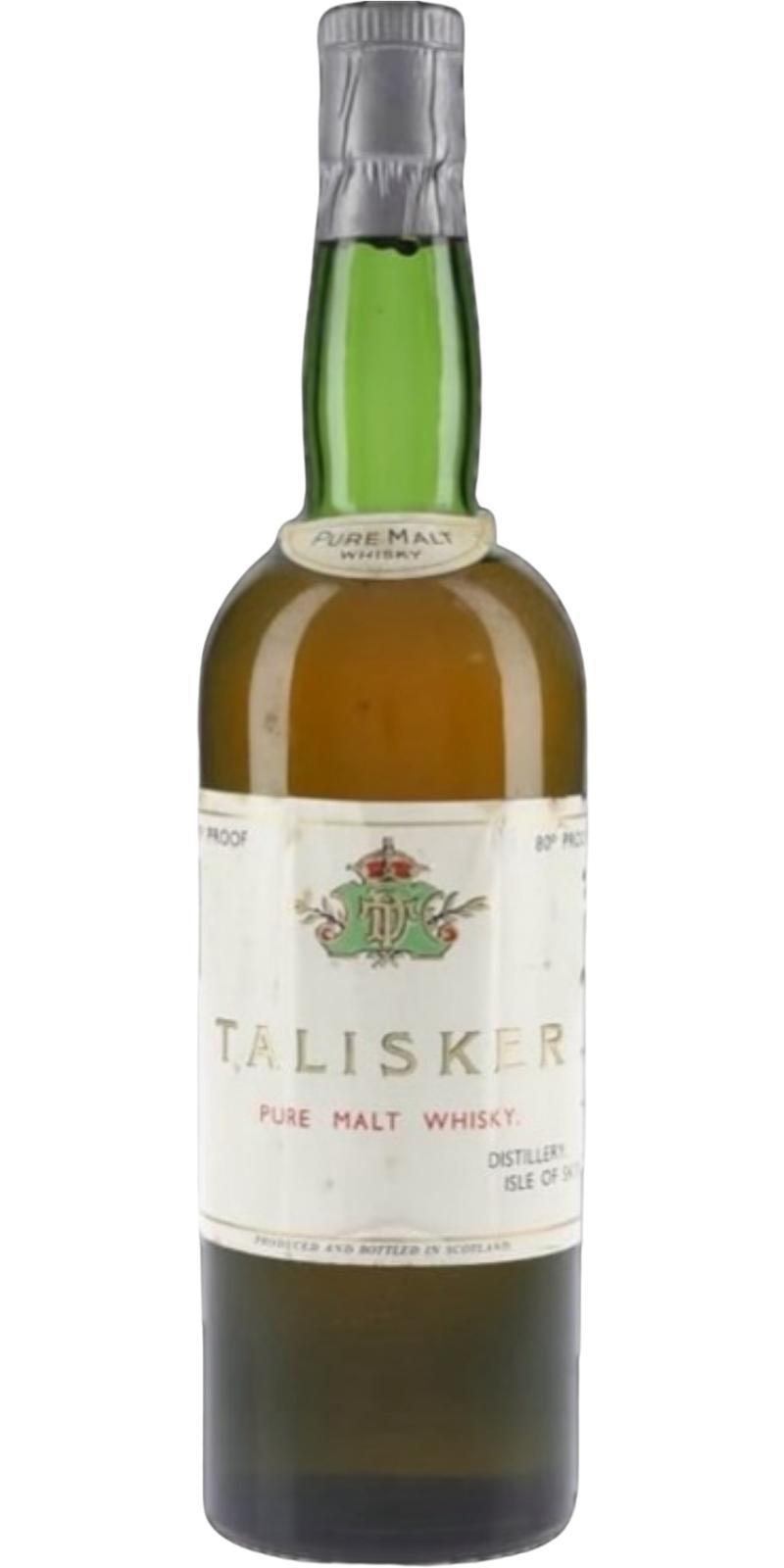 Talisker 10-year-old  Pure Malt