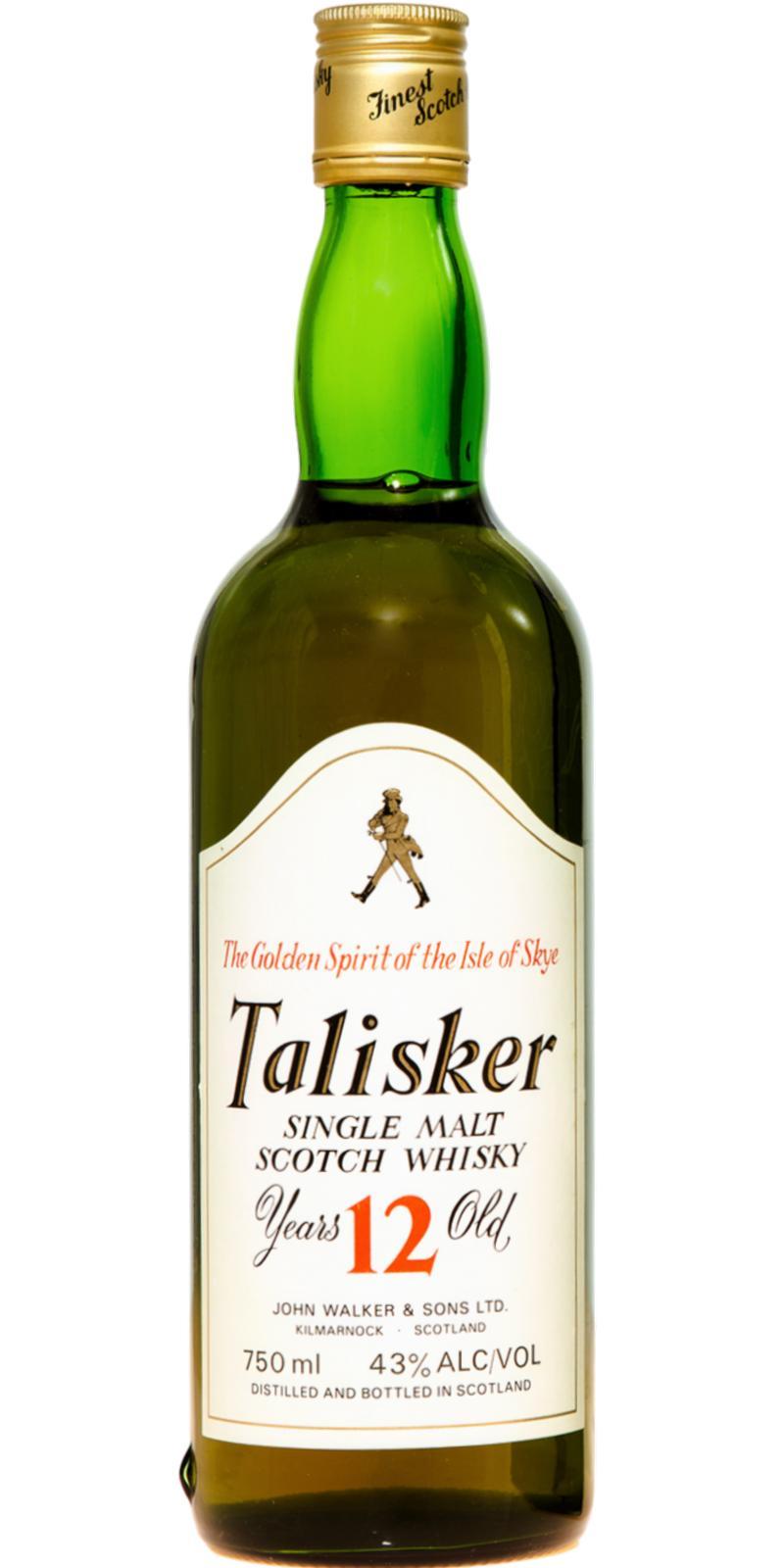 Talisker 12-year-old  The Golden Spirit - John Walker & Sons Ltd.