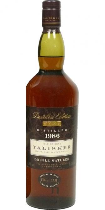 Talisker 1986  The Distillers Edition