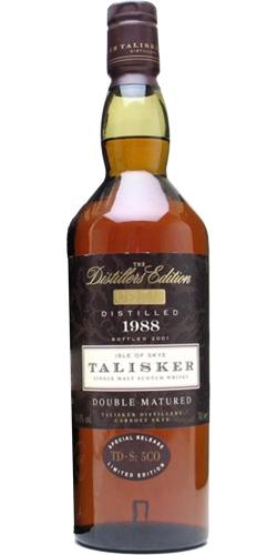 Talisker 1988  The Distillers Edition