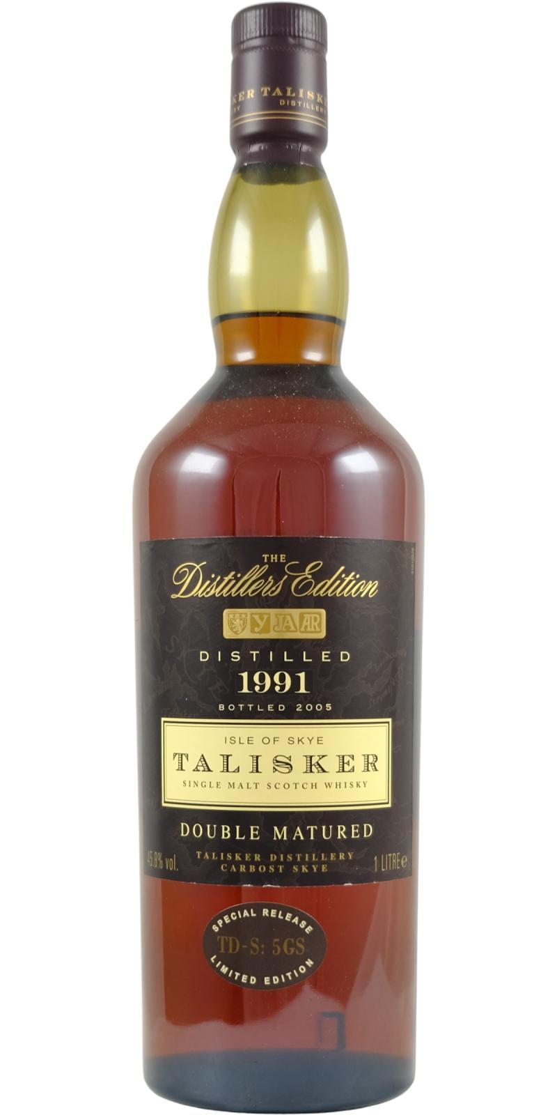 Talisker 1991  The Distillers Edition