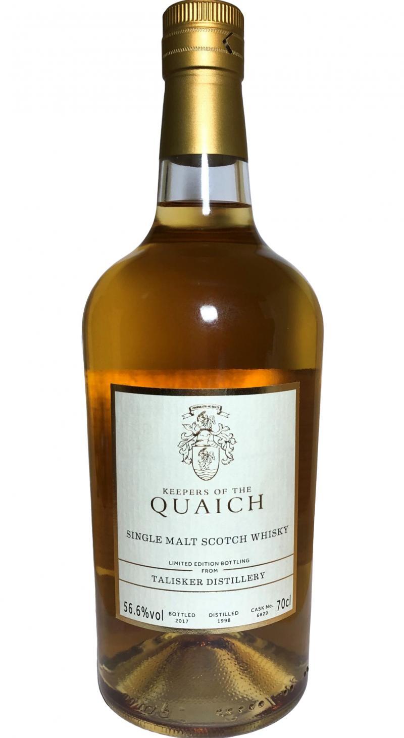 Talisker 1998  The Keepers of the Quaich