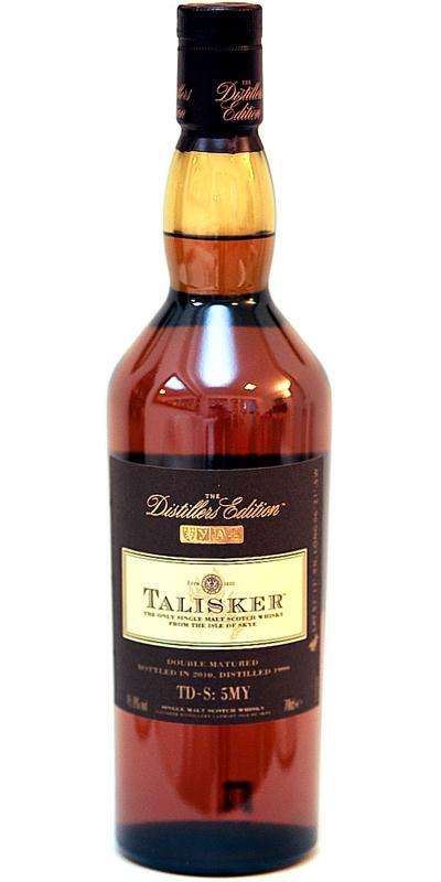 Talisker 1999  The Distillers Edition