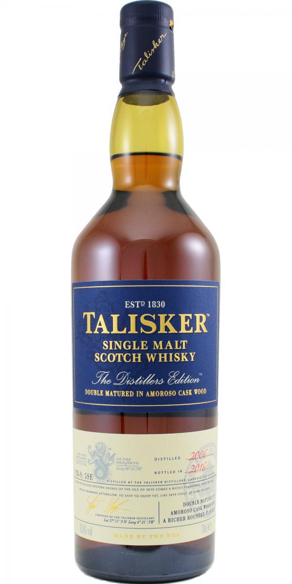 Talisker 2006  The Distillers Edition