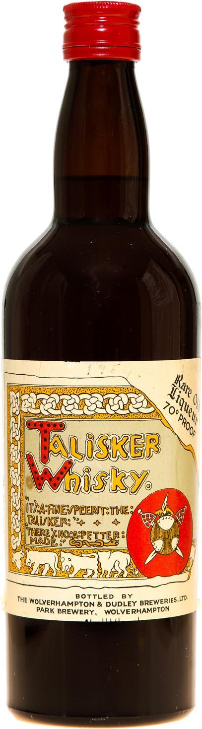 Talisker Whisky  Rare Old Liqueur