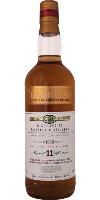 Talisker 1988 DL  The Old Malt Cask