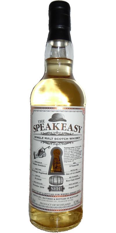 Talisker 2008 DL  The Speakeasy