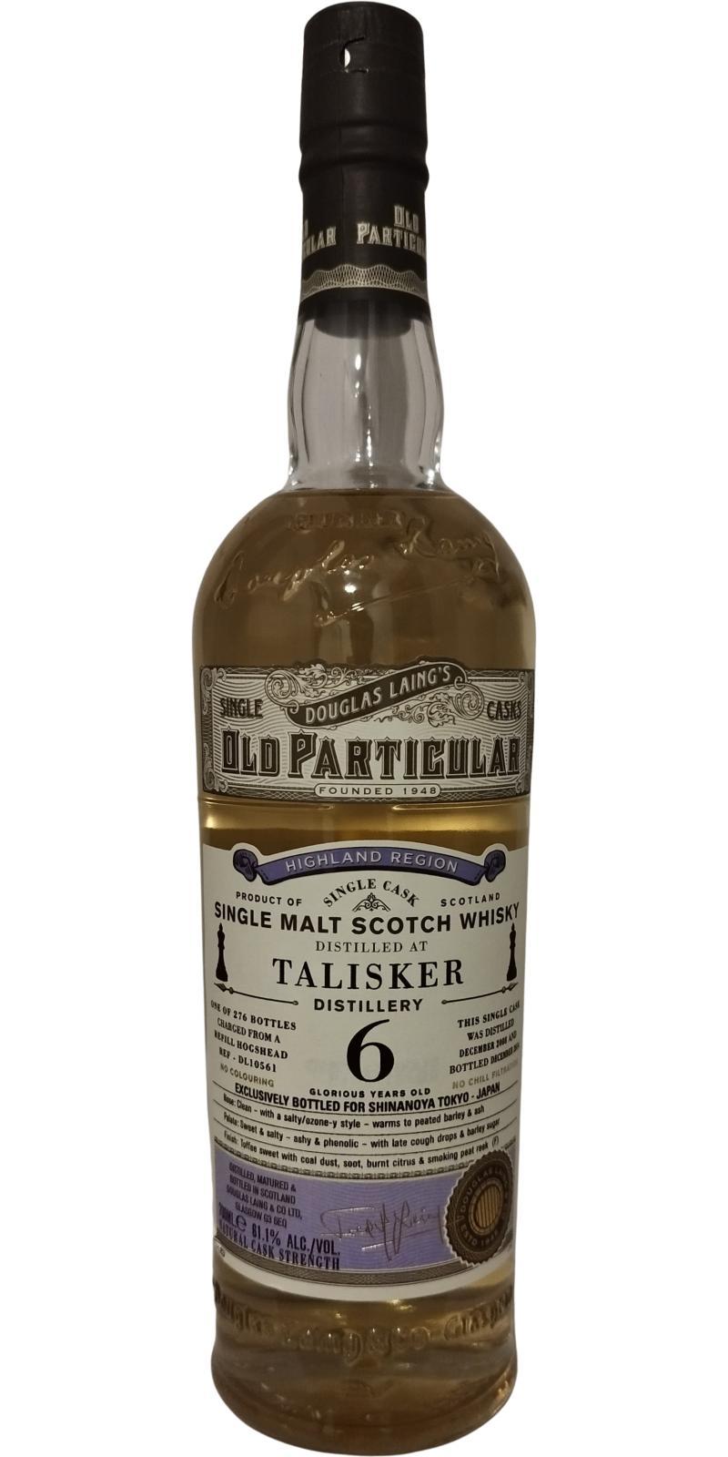 Talisker 2008 DL  Old Particular