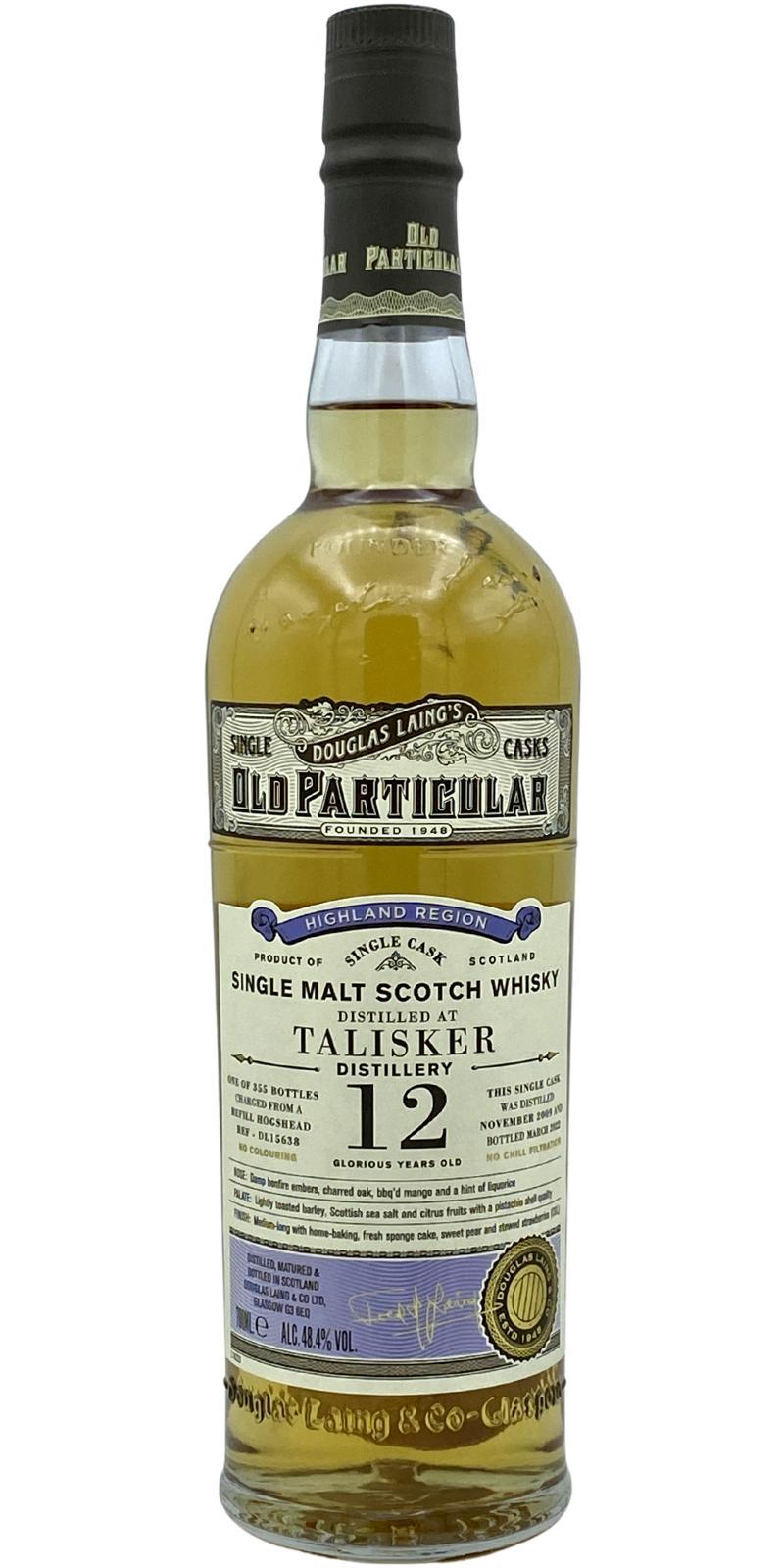 Talisker 2009 DL  Old Particular