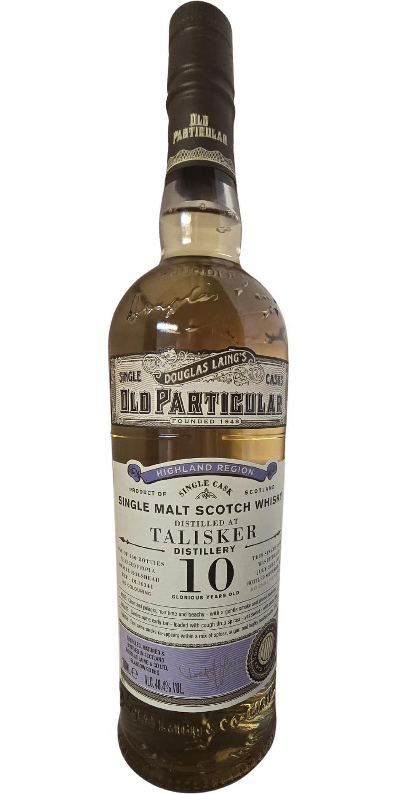 Talisker 2012 DL  Old Particular
