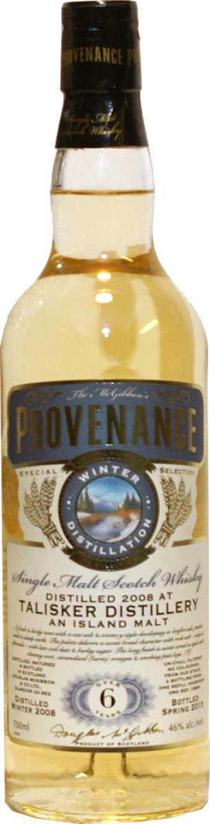 Talisker 2008 McG  McGibbon's Provenance