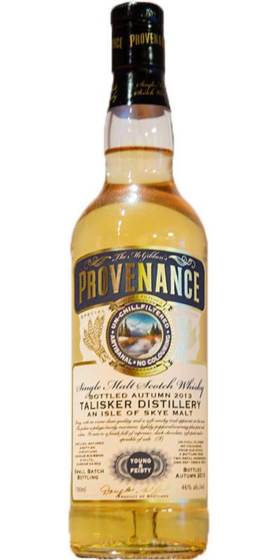 Talisker Young & Feisty McG  McGibbon's Provenance - Small Batch Bottling