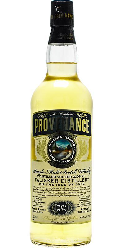 Talisker Young & Feisty McG  McGibbon's Provenance - Small Batch Bottling