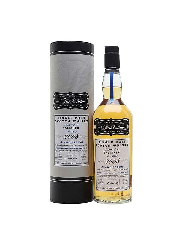 Talisker 2008 ED  The First Editions