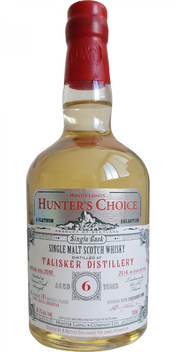 Talisker 2008 HL  Hunter's Choice - A Platinum Selection