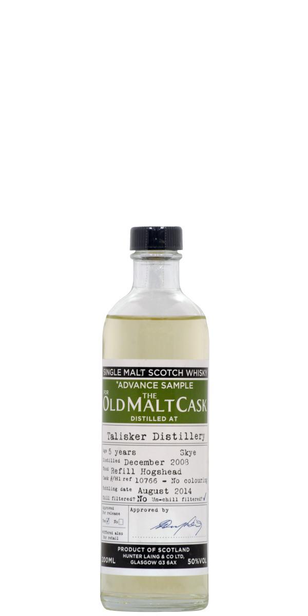 Talisker 2008 HL  Advance Sample for the Old Malt Cask