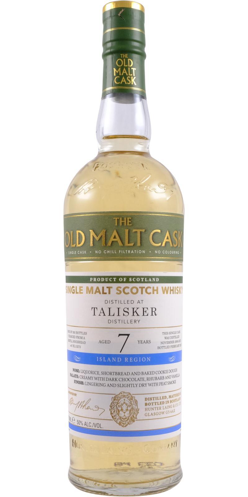 Talisker 2009 HL  The Old Malt Cask