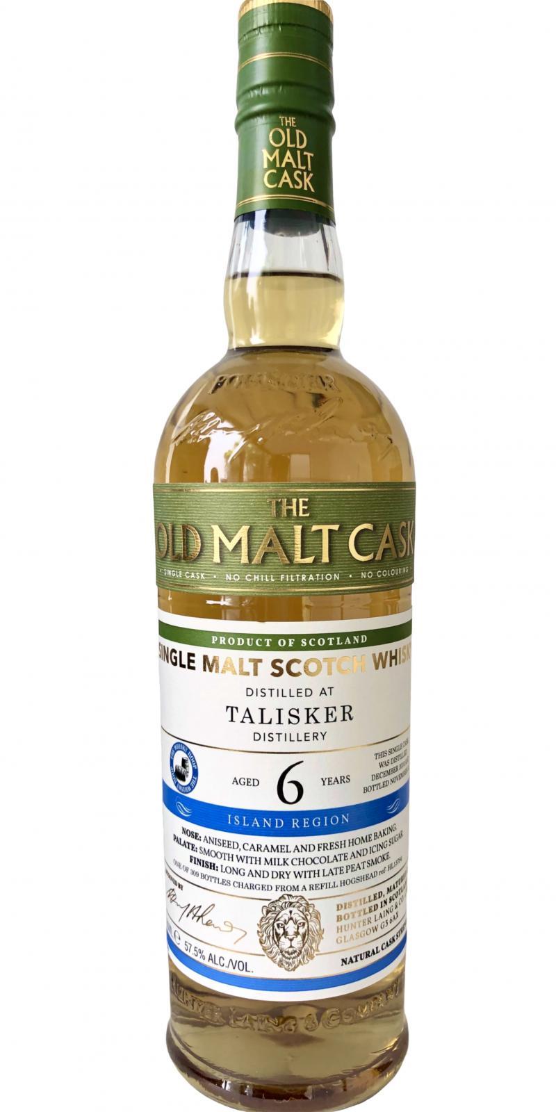 Talisker 2010 HL  The Old Malt Cask