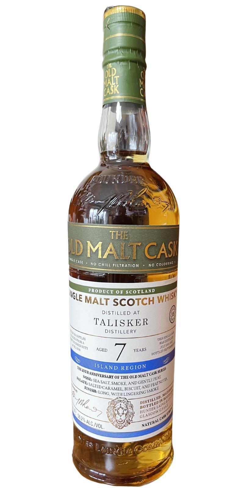 Talisker 2011 HL  The Old Malt Cask - 20th Anniversary