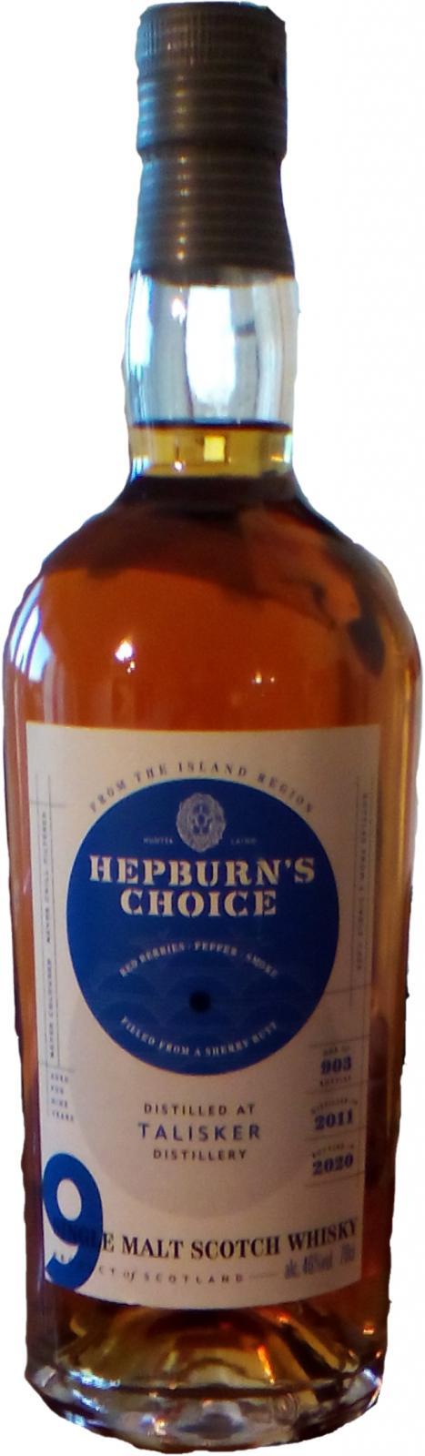 Talisker 2011 HL  Hepburn's Choice