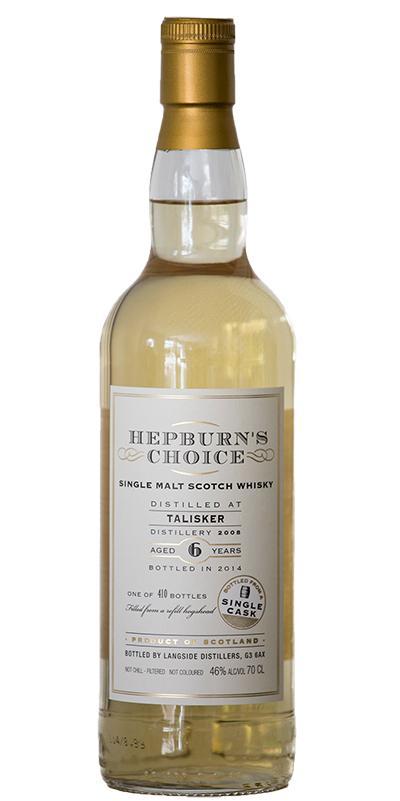 Talisker 2008 LsD  Hepburn's Choice