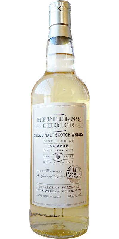 Talisker 2008 LsD  Hepburn's Choice
