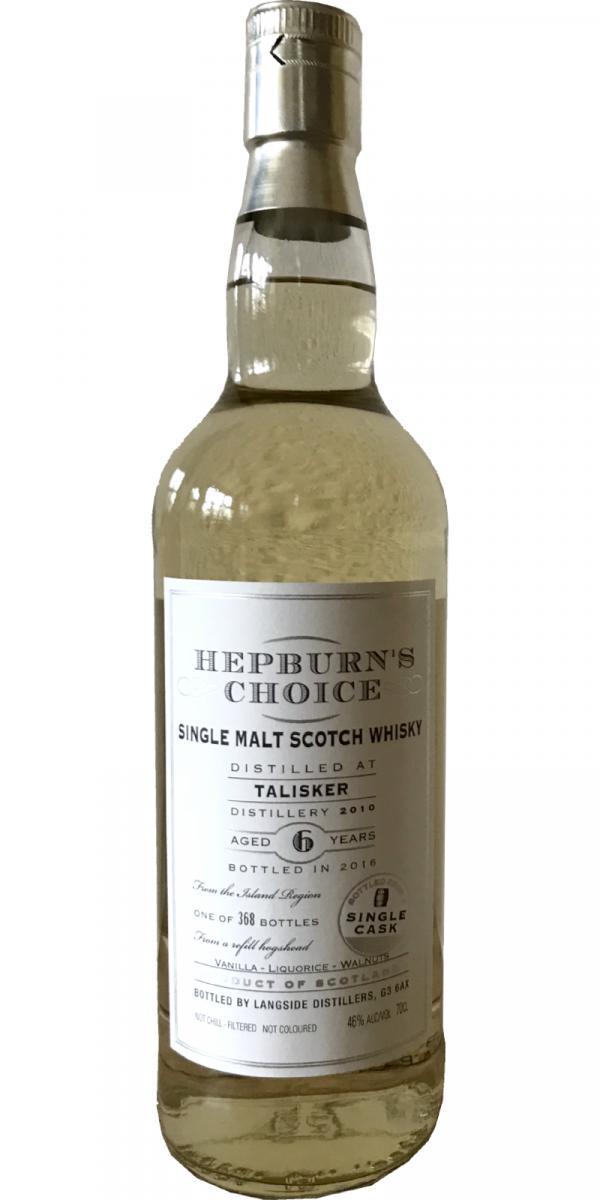 Talisker 2010 LsD  Hepburn's Choice