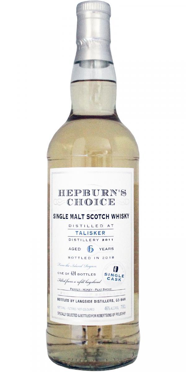 Talisker 2011 LsD  Hepburn's Choice