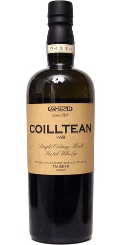 Talisker 1988 Sa  Coilltean, Label misprint 'Single Orkney Malt'