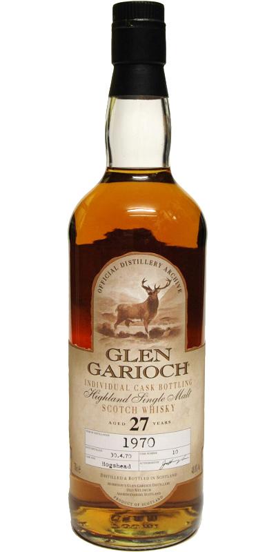 Glen Garioch 1970 Individual Cask Bottling