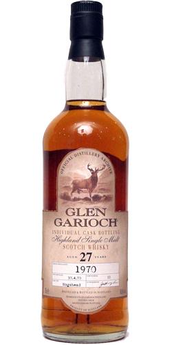 Glen Garioch 1970 Individual Cask Bottling