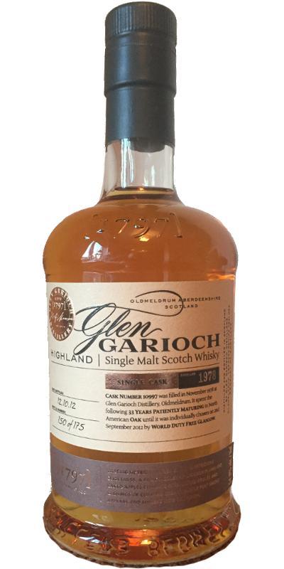 Glen Garioch 1978 Single Cask