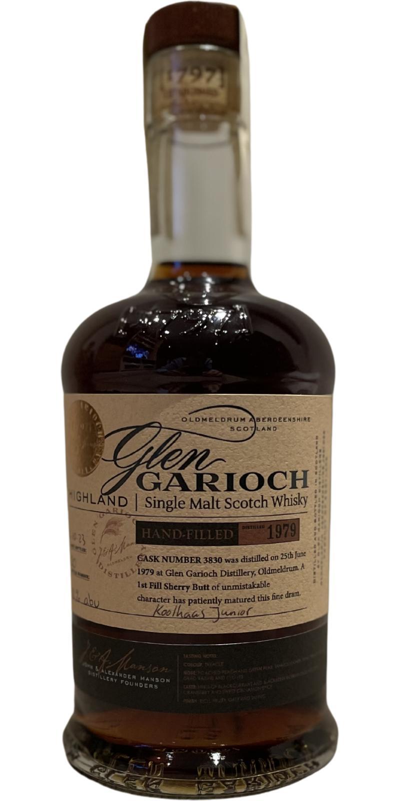 Glen Garioch 1979 Handfilled - Distillery only