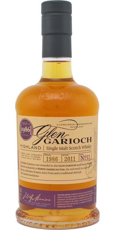 Glen Garioch 1986 Vintage Batch 11