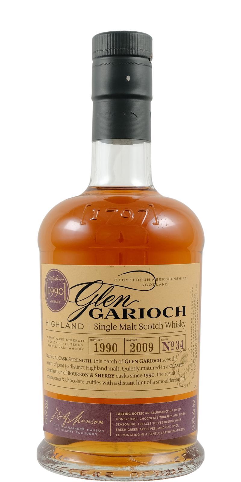 Glen Garioch 1990 Vintage Batch 34