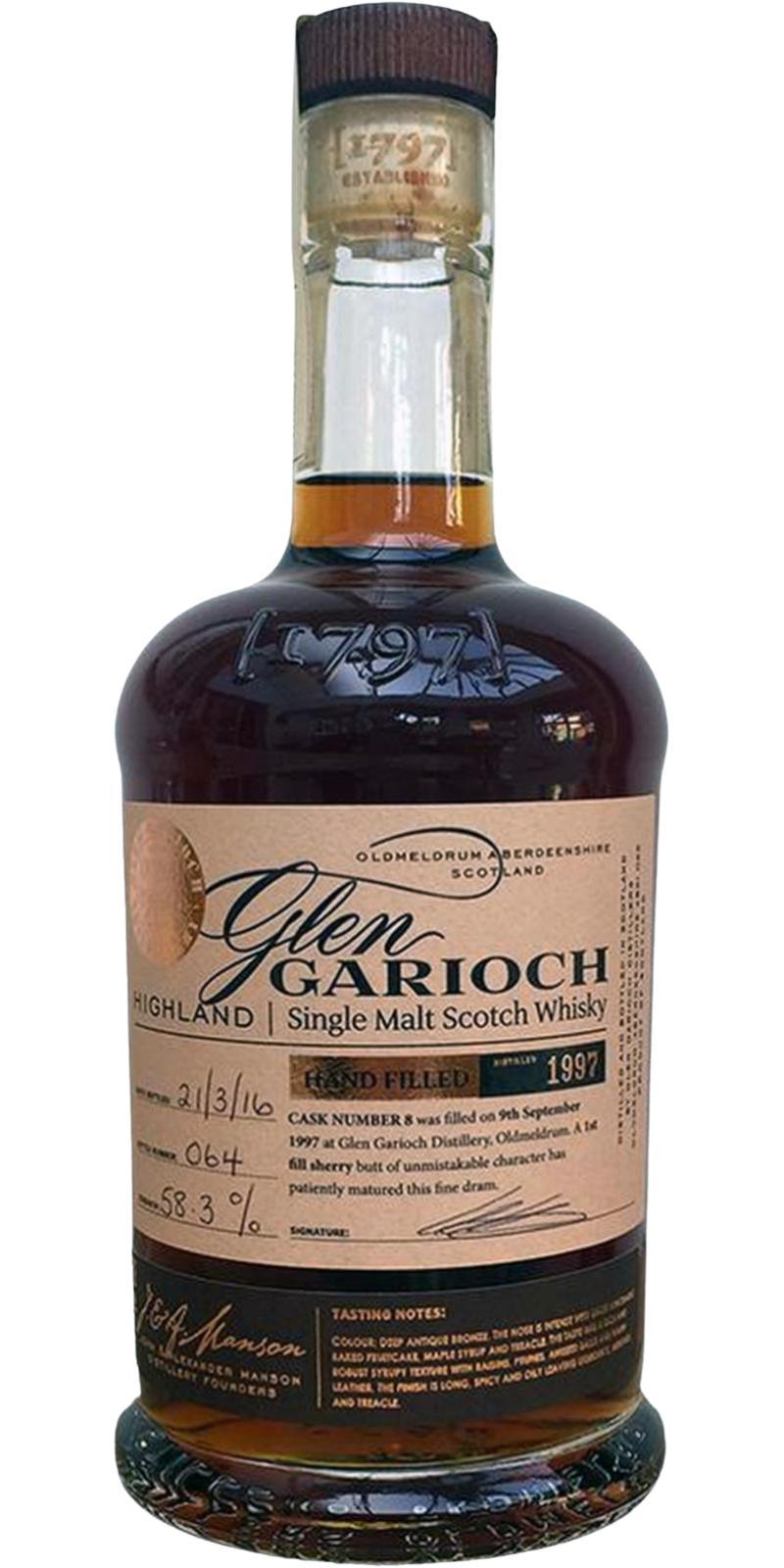 Glen Garioch 1997 Hand Filled at the Distillery