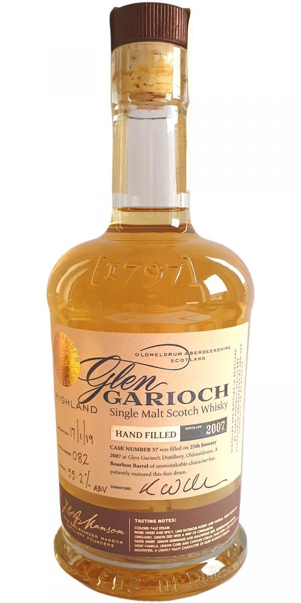 Glen Garioch 2007 Hand filled at the distillery