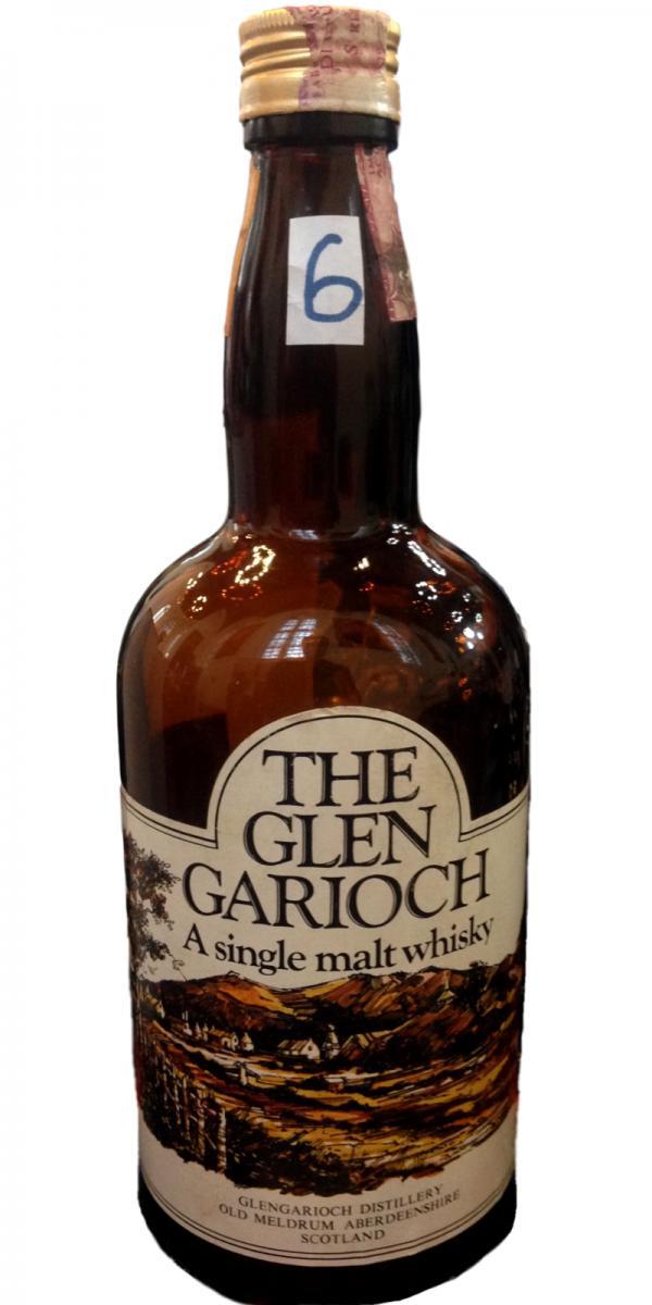 Glen Garioch A single malt whisky Brown Dumpy Bottle