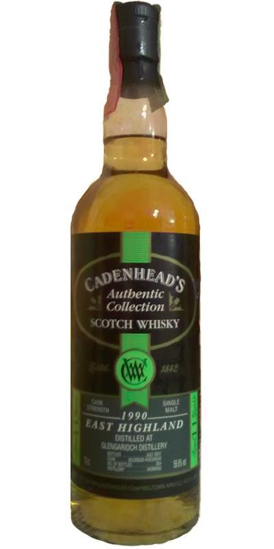 Glen Garioch 1990 CA Authentic Collection