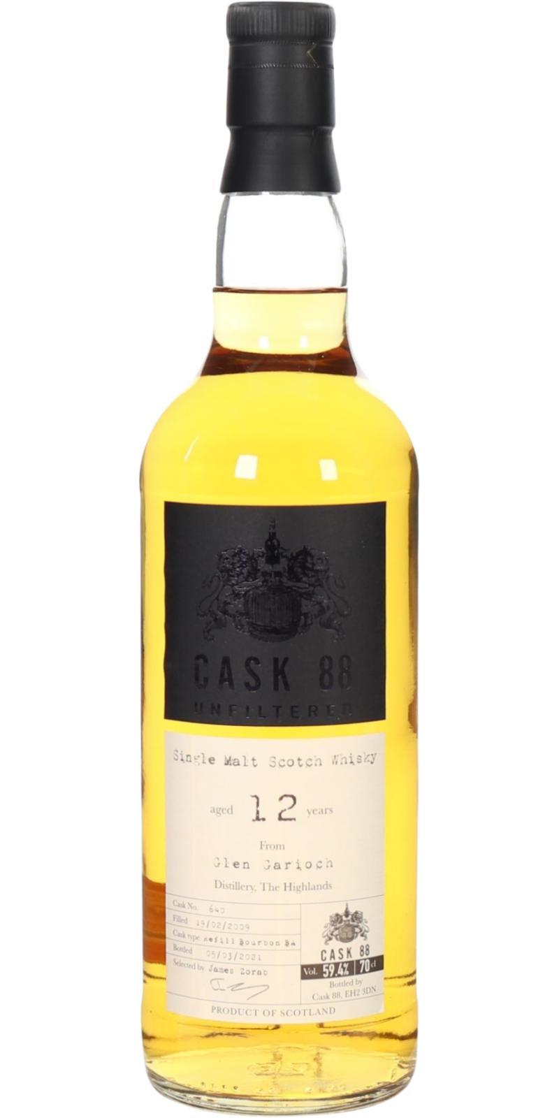 Glen Garioch 2009 Ca88 Unfiltered