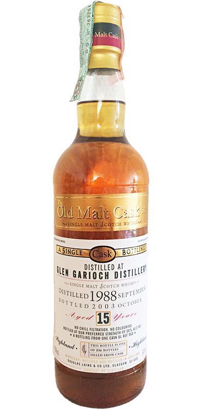 Glen Garioch 1988 DL The Old Malt Cask