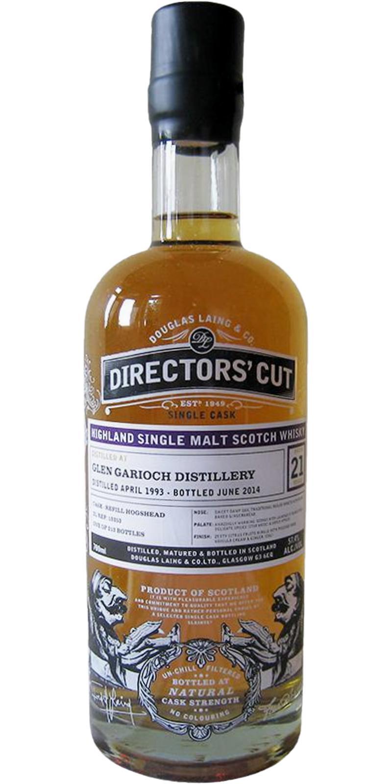 Glen Garioch 1993 DL Directors' Cut