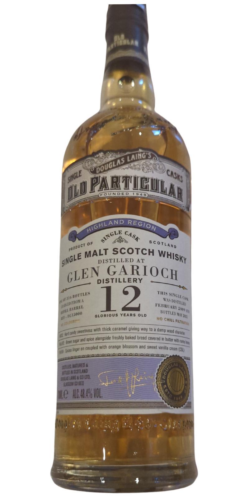 Glen Garioch 2009 DL Old Particular